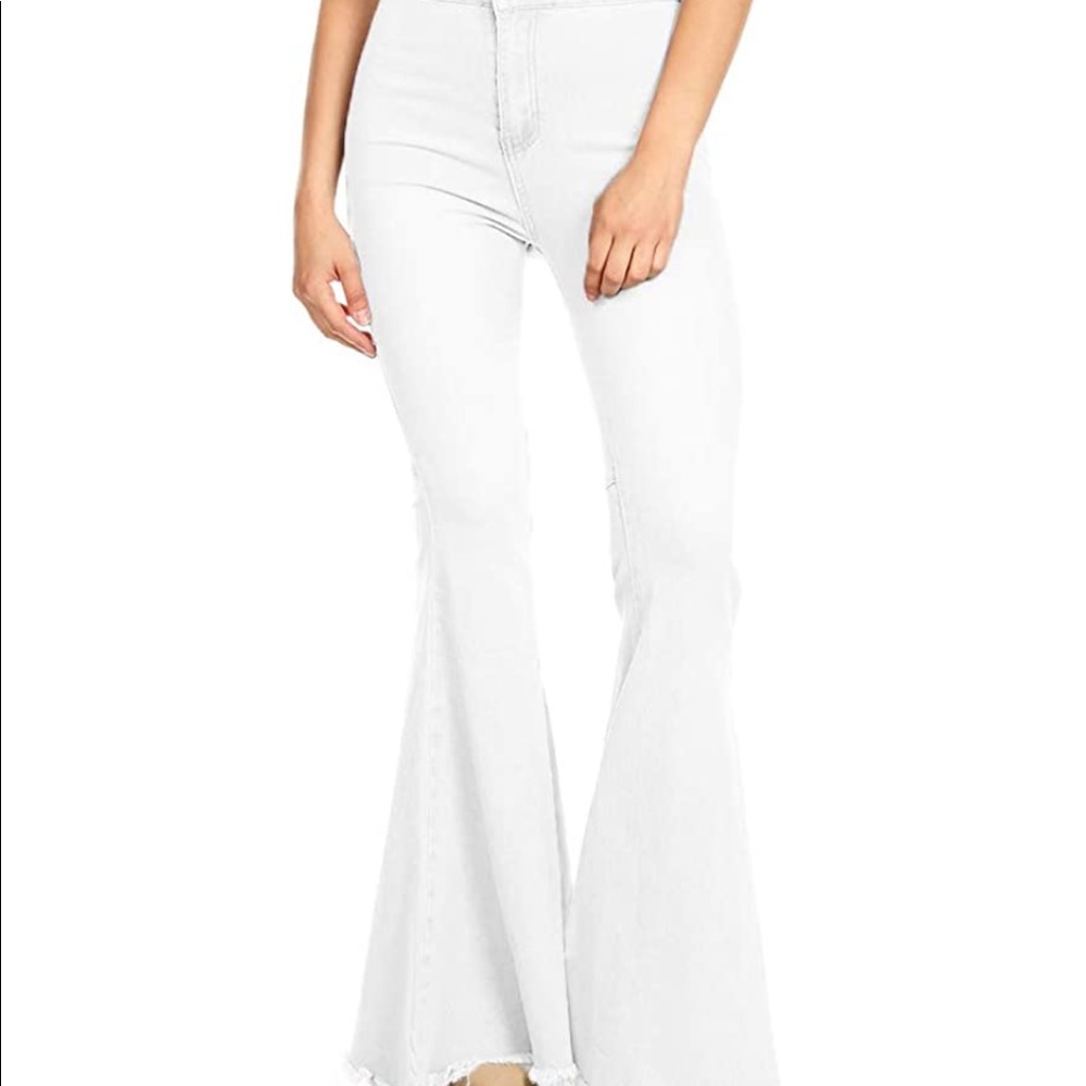 white bellbottoms - Picture 2 of 4